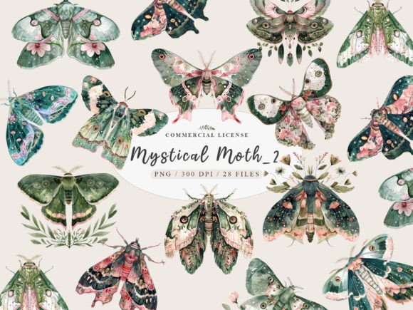 Download Magic Moth Clipart, Celestial Moth Png, - Celestial Collection