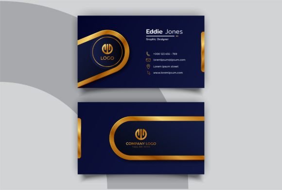 Download Luxury Gold Business Card Design - Premium Resources