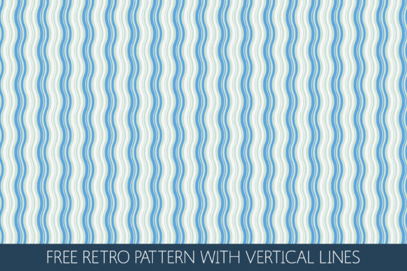 Download Free Retro Pattern with Vertical Lines - Retro pattern Collection